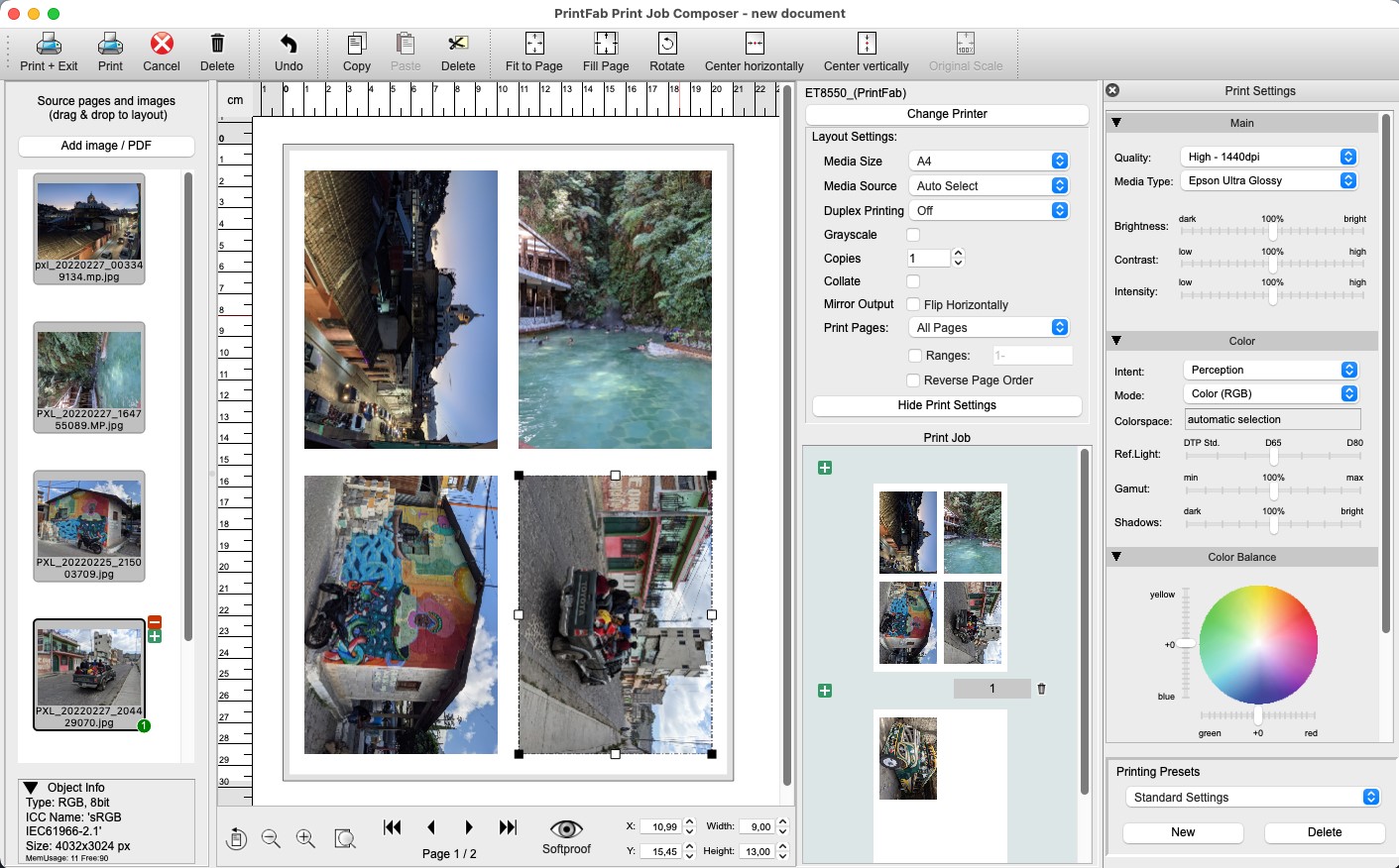 Screenshot PrintFab Composer